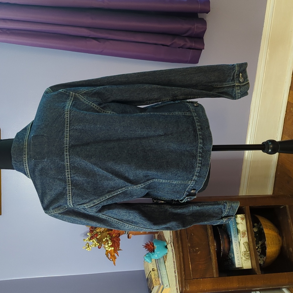 Crest Jeans Denim Jacket Sz XL - Picture 3 of 8